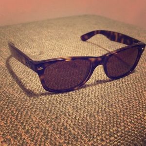 Authentic New Wayfarer Sunglasses in Tortoise